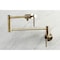 Kingston Brass KS4103DL Wall Mount Pot Filler, Antique Brass KS4103DL - alternate 4